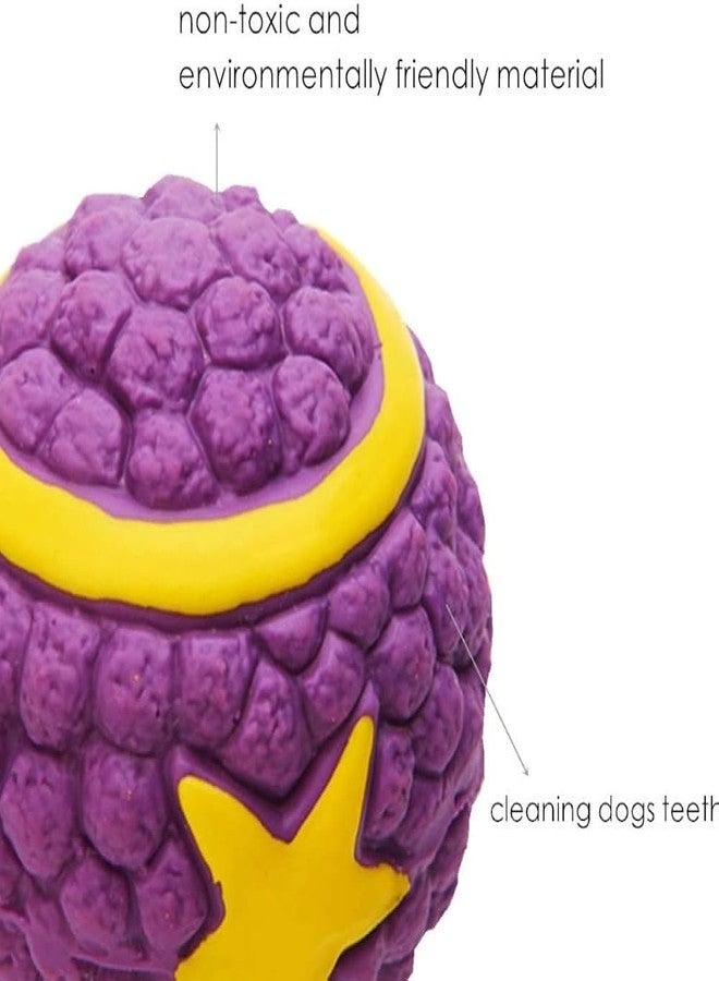 DOGTOWN Squeaky Latex Dog Toys for Small, Medium, and Large Breeds - Interactive and Durable Chew Toys for Behavioral Training and Fun (Small, starball) - Image 2